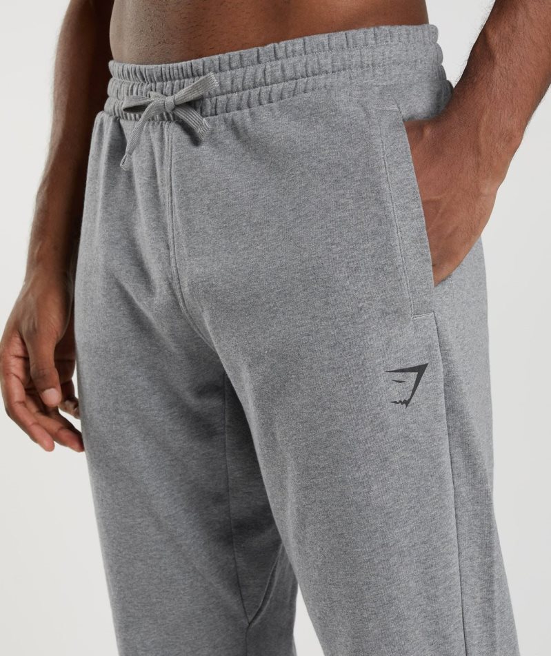 Men's Gymshark Essential Oversized Jogger Grey | NZ 4VMYBE